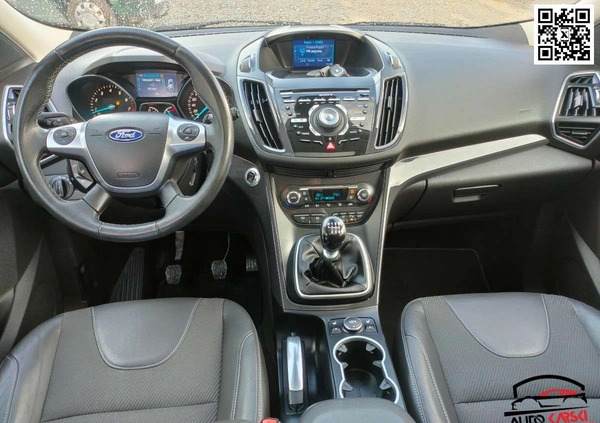 Ford Kuga cena 57200 przebieg: 192000, rok produkcji 2015 z Lubsko małe 781